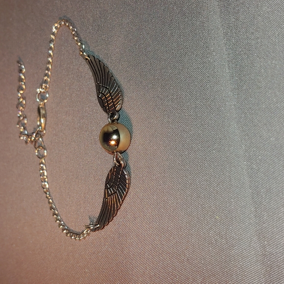 Silver and Gold Tone Adjustable Bracelet - Picture 3 of 3